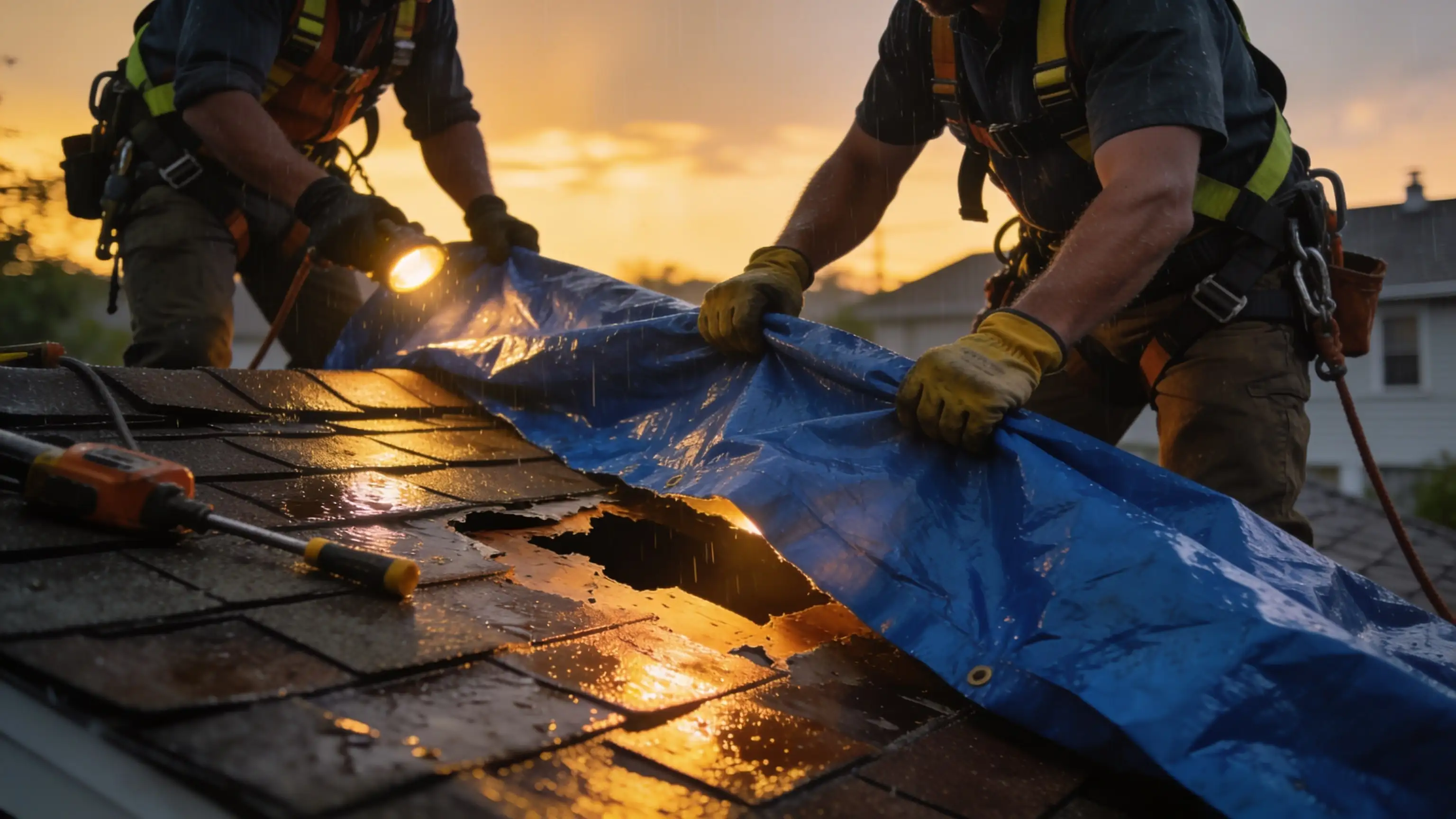 Emergency Roofing — 24/7 response when every minute counts